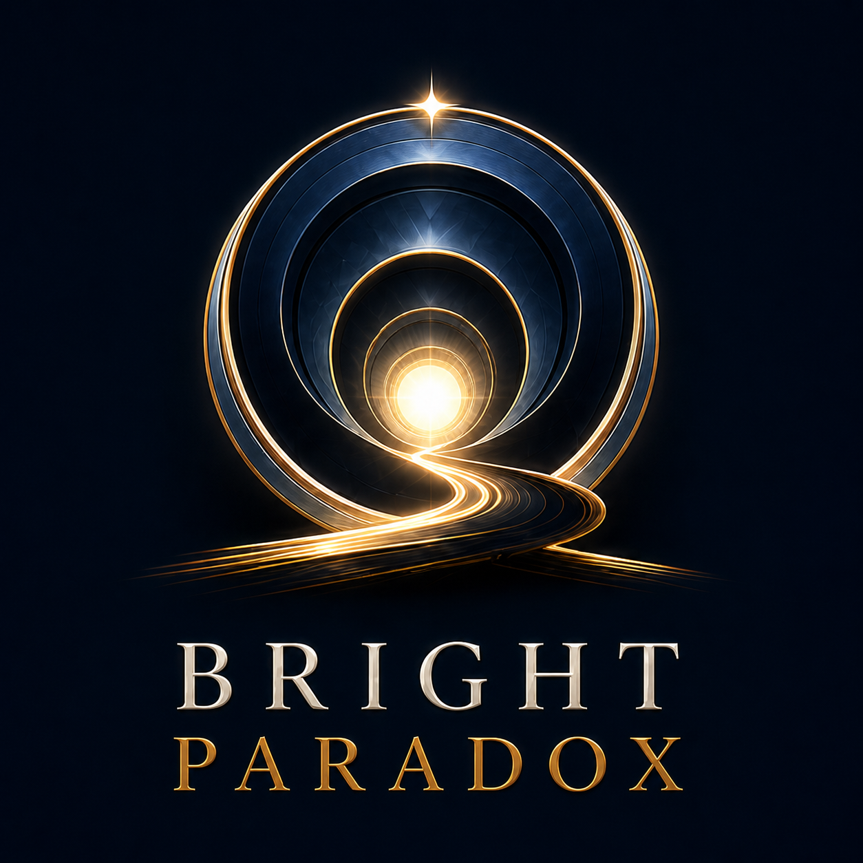 Bright Paradox luminous portal logo